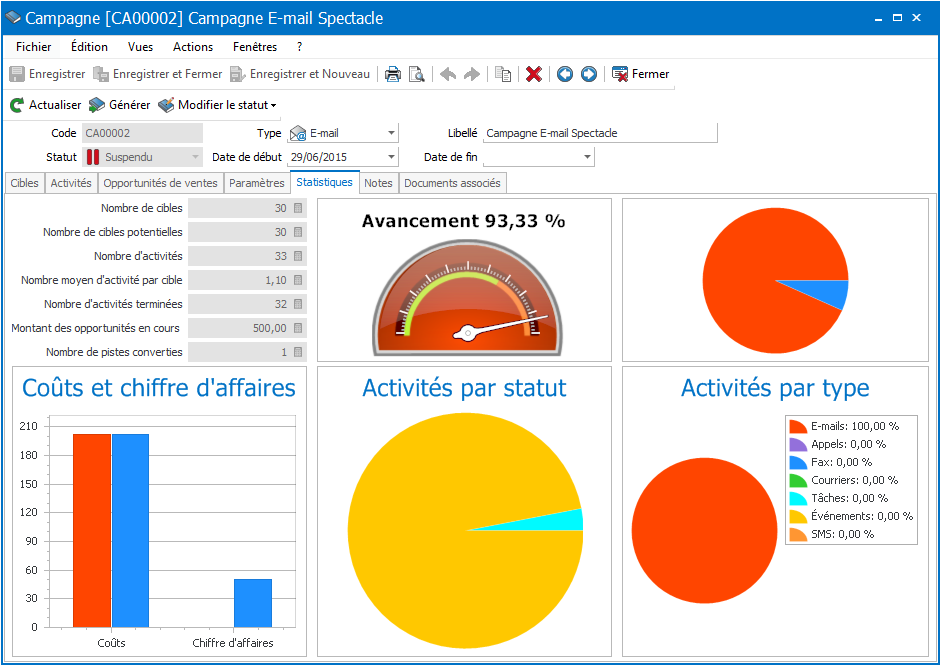 screenshot of EBP CRM Pro